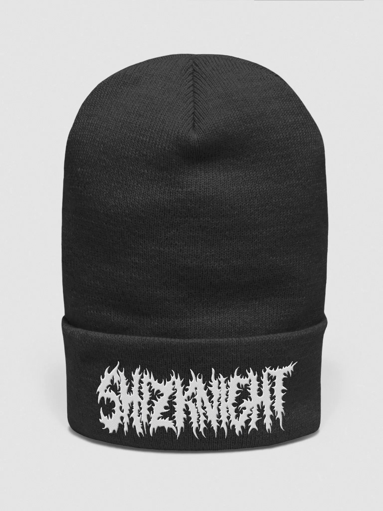 Shizknight Beanie (White Logo) product image (1)