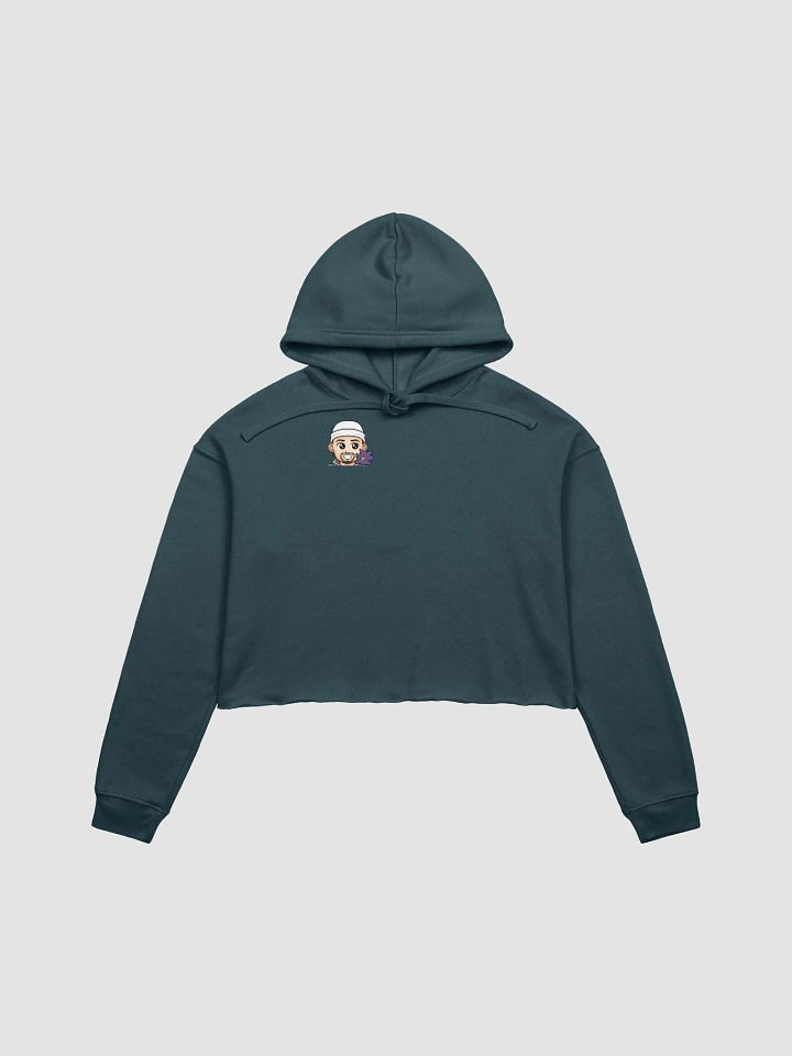 LADIES COMFY HOODED JUMPER CROP product image (7)