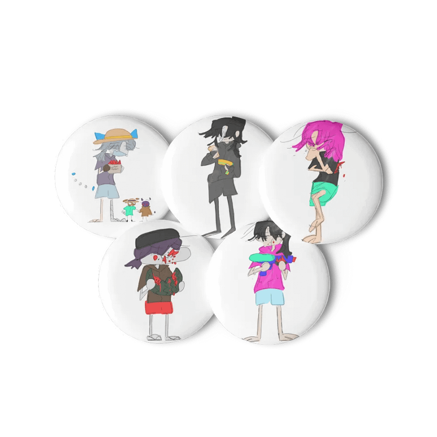 Moon Savers pin buttons July product image (6)