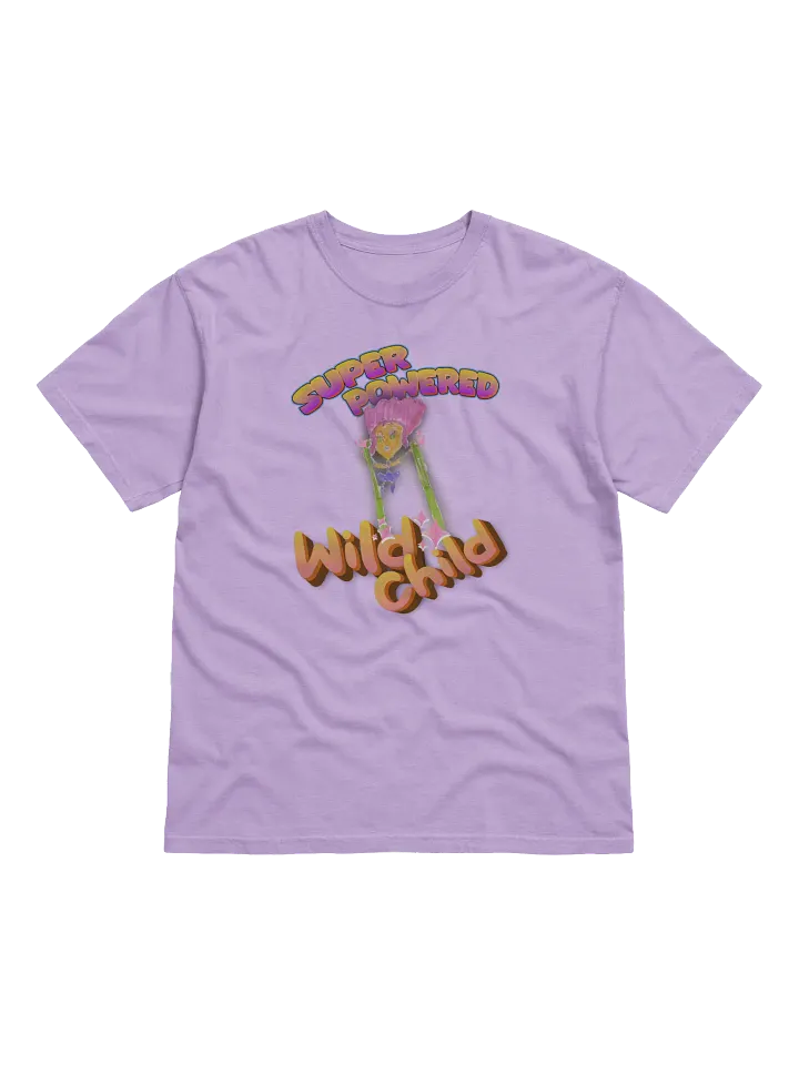 Super Powered Wild Child - Comfort Colors Garment-Dyed Heavyweight Tee product image (1)