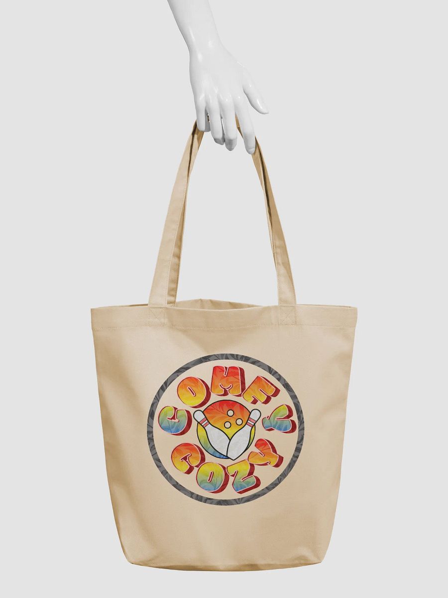 Comfy Cozy Bowling Strike Style Eco-Friendly Tote Bag product image (6)