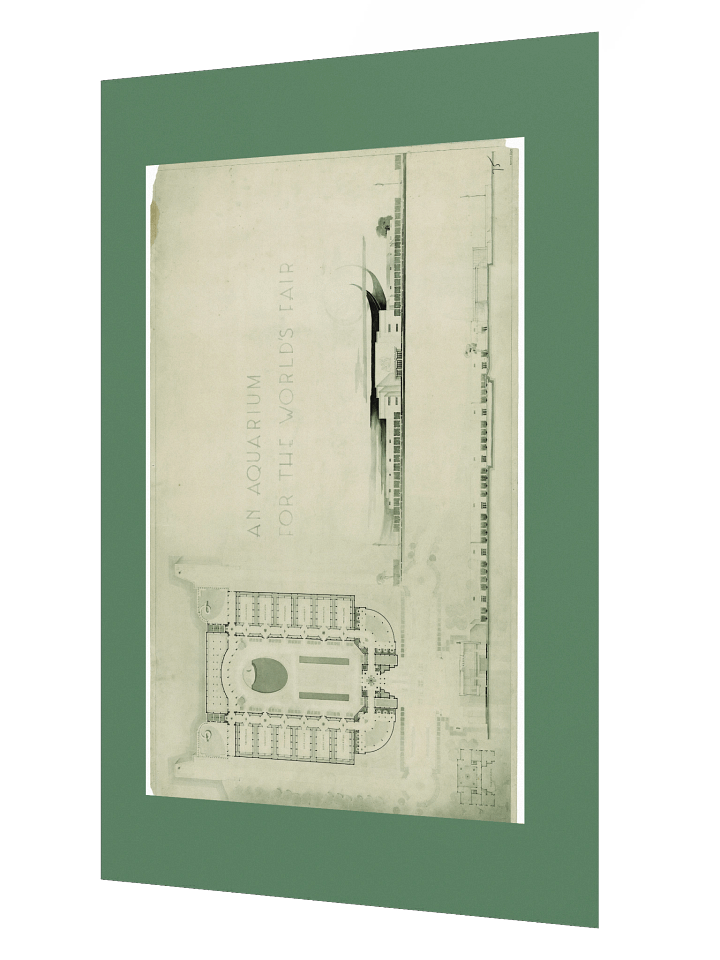 AN AQUARIUM FOR THE WORLD'S FAIR (24x36) product image (2)
