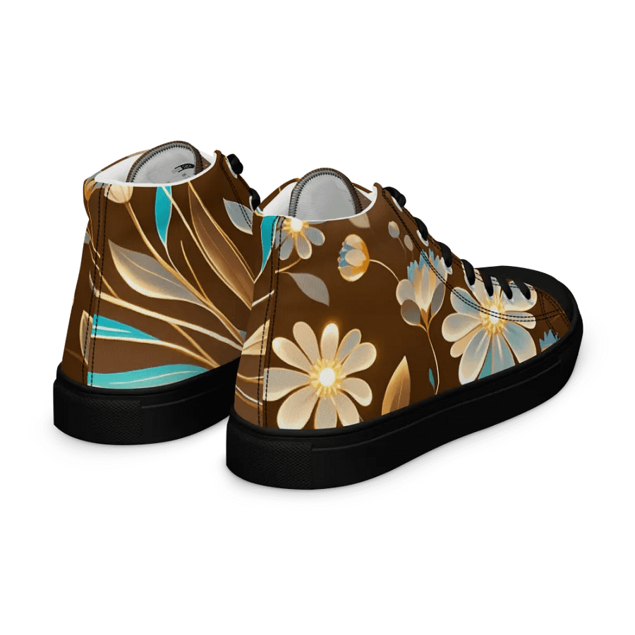 Floral Elegance High Tops (Earth element Inspired) product image (11)