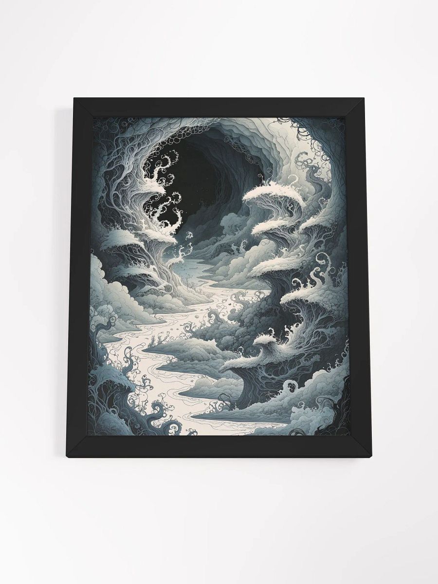 Ethereal Flow Framed Print product image (19)