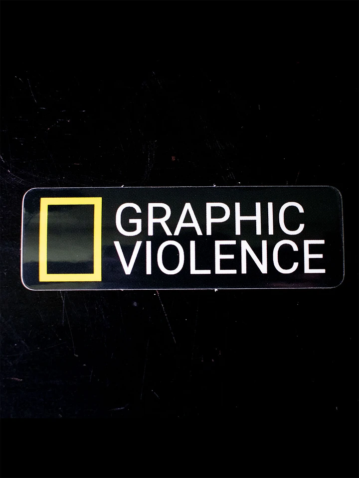 Graphic Violence Sticker product image (1)