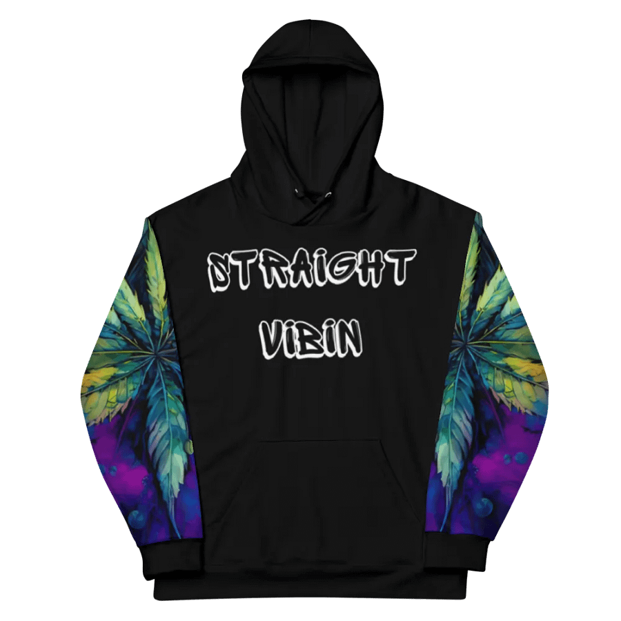 STRAIGHT VIBIN 420 STYLE TIEDYE4 UNISEX HOODIE product image (11)