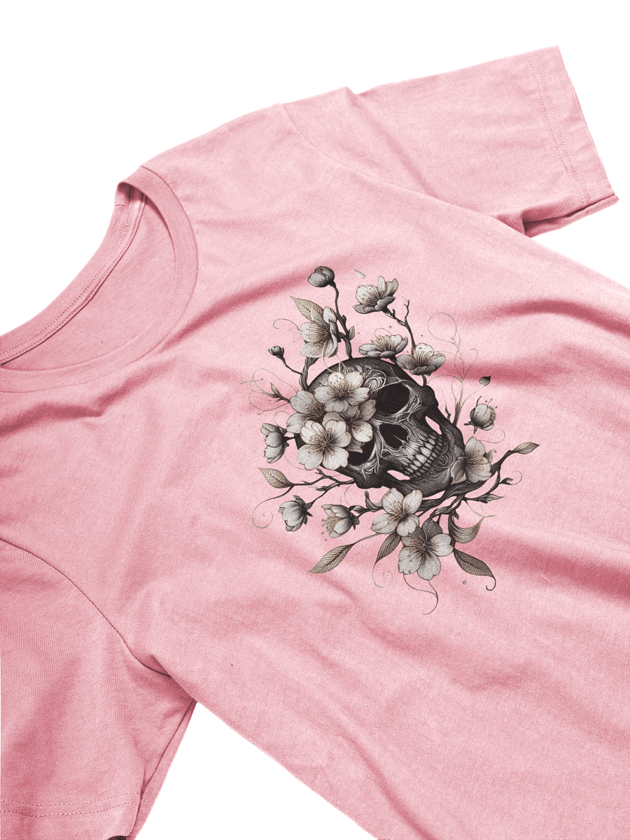 Floral Skull Artistic T-Shirt product image (30)