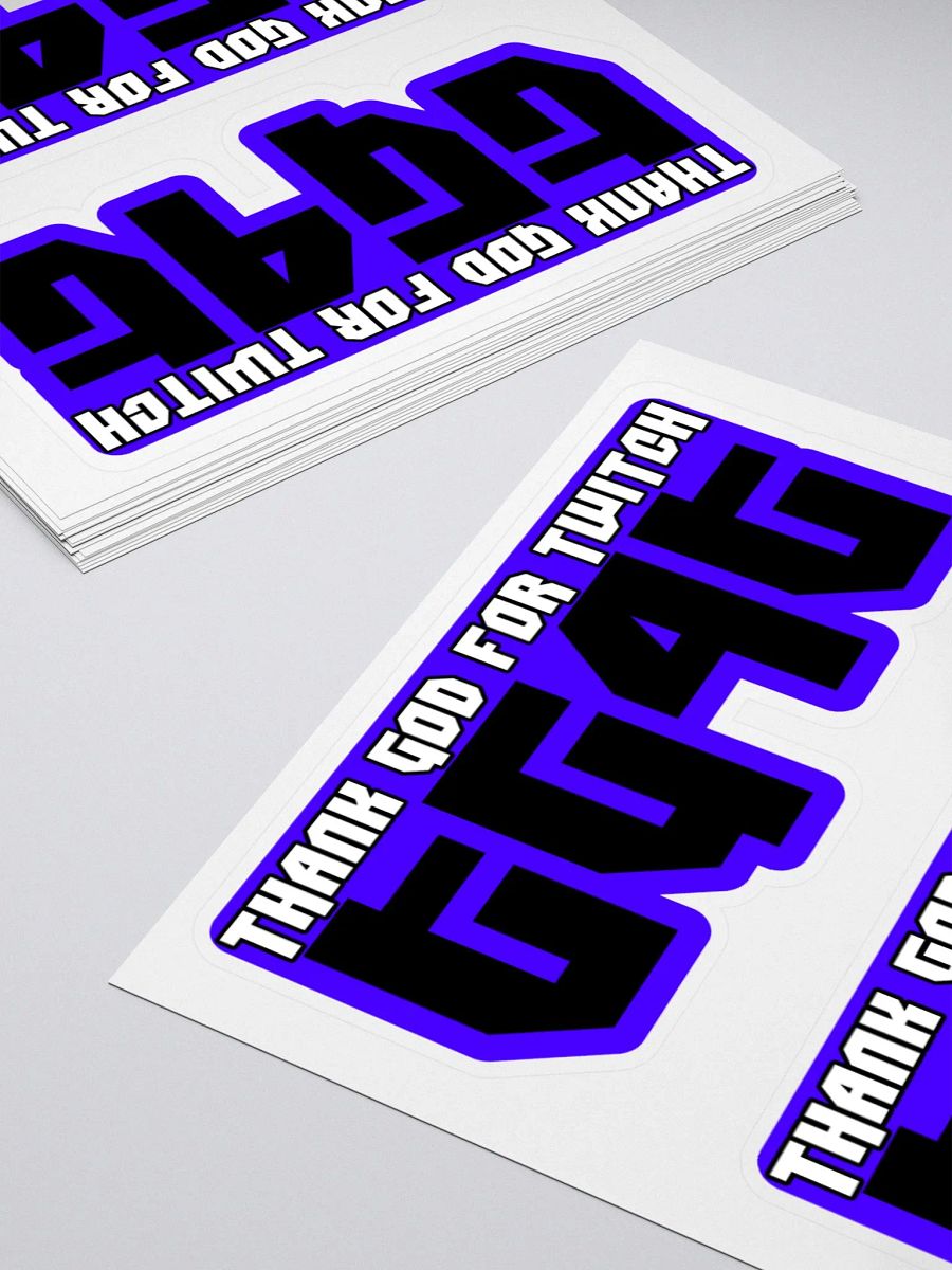 TG4T Kiss Cut Stickers product image (13)