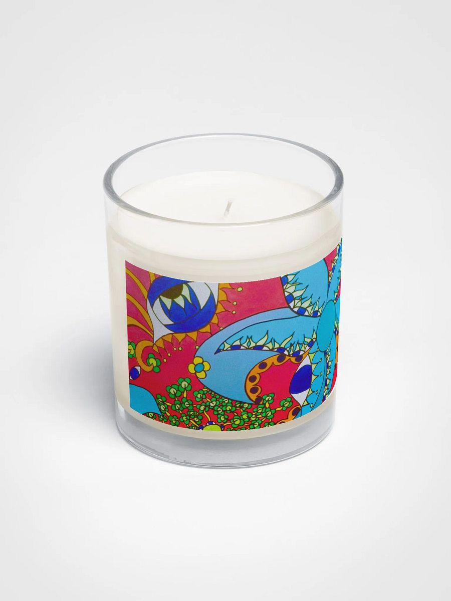 Whimsical Abstract Soy Wax Candle product image (2)