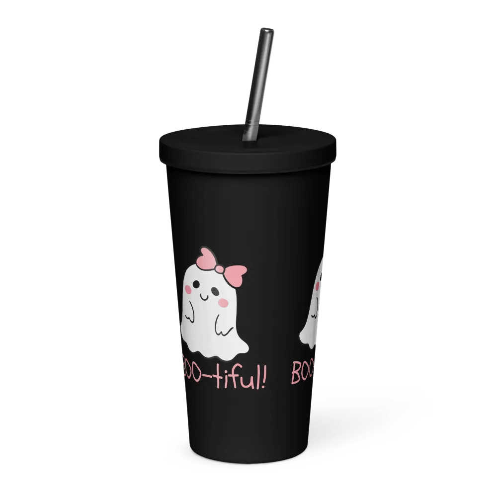 BOO-tiful Insulated Tumbler with Straw product image (4)