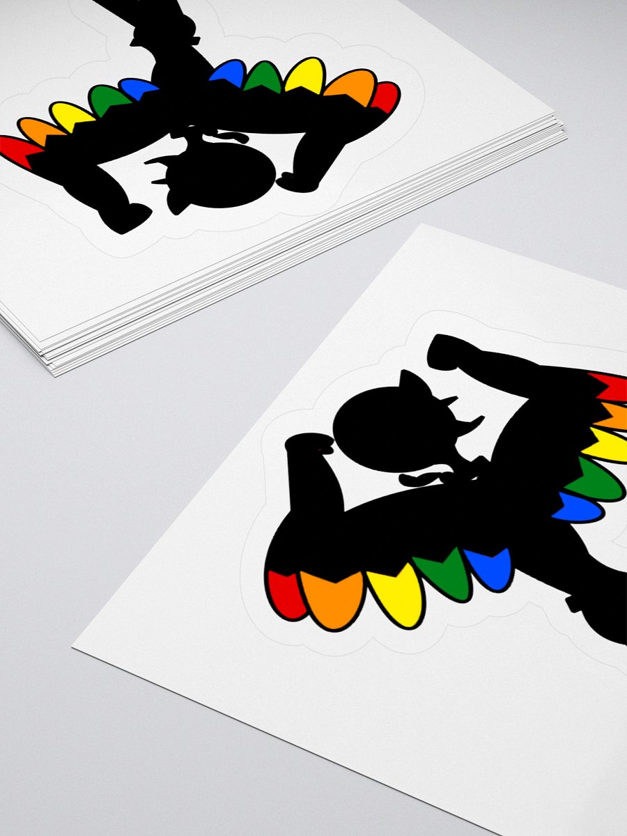 Superhomo! Eudo Gay Silhouette Variant Sticker! product image (11)