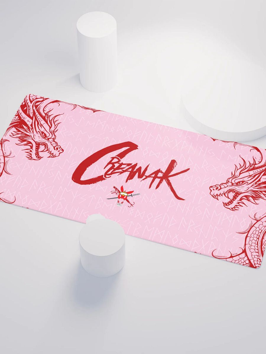 Red Dragon(Pink BG) - Polyester product image (3)