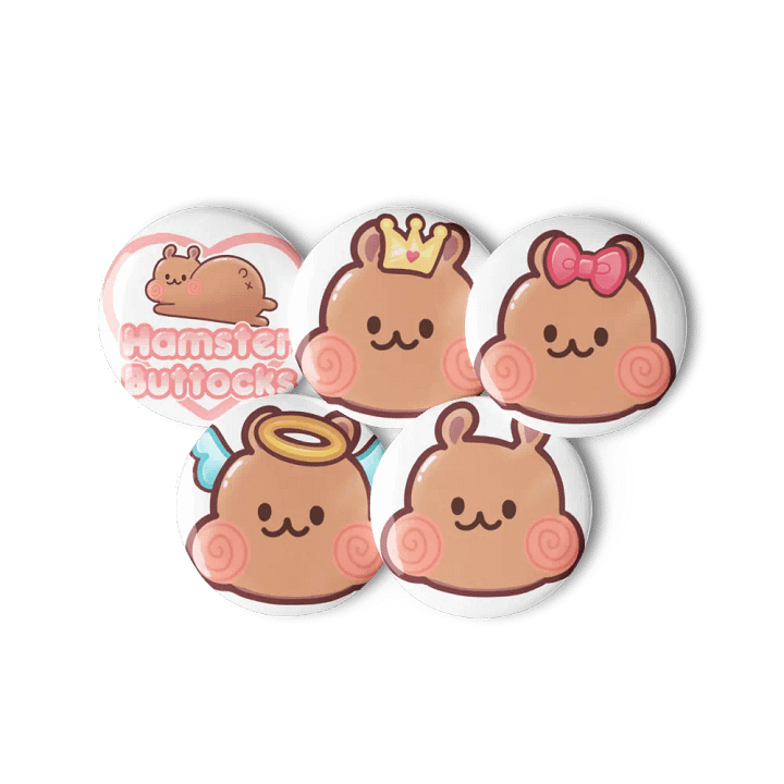 HamsterButtocks Badge sets product image (3)