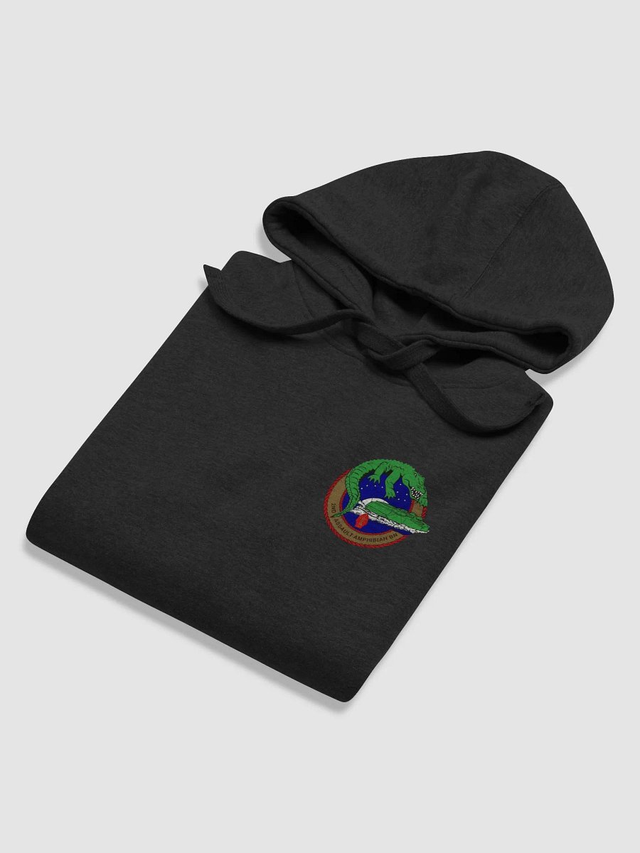 2nd Assault Amphibian Battalion Dark Hooded Sweatshirt product image (6)