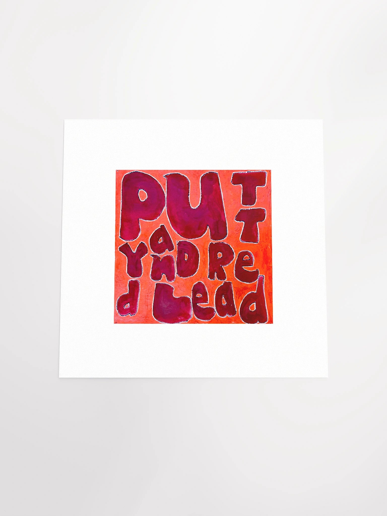 Putty and Red Lead Print product image (8)