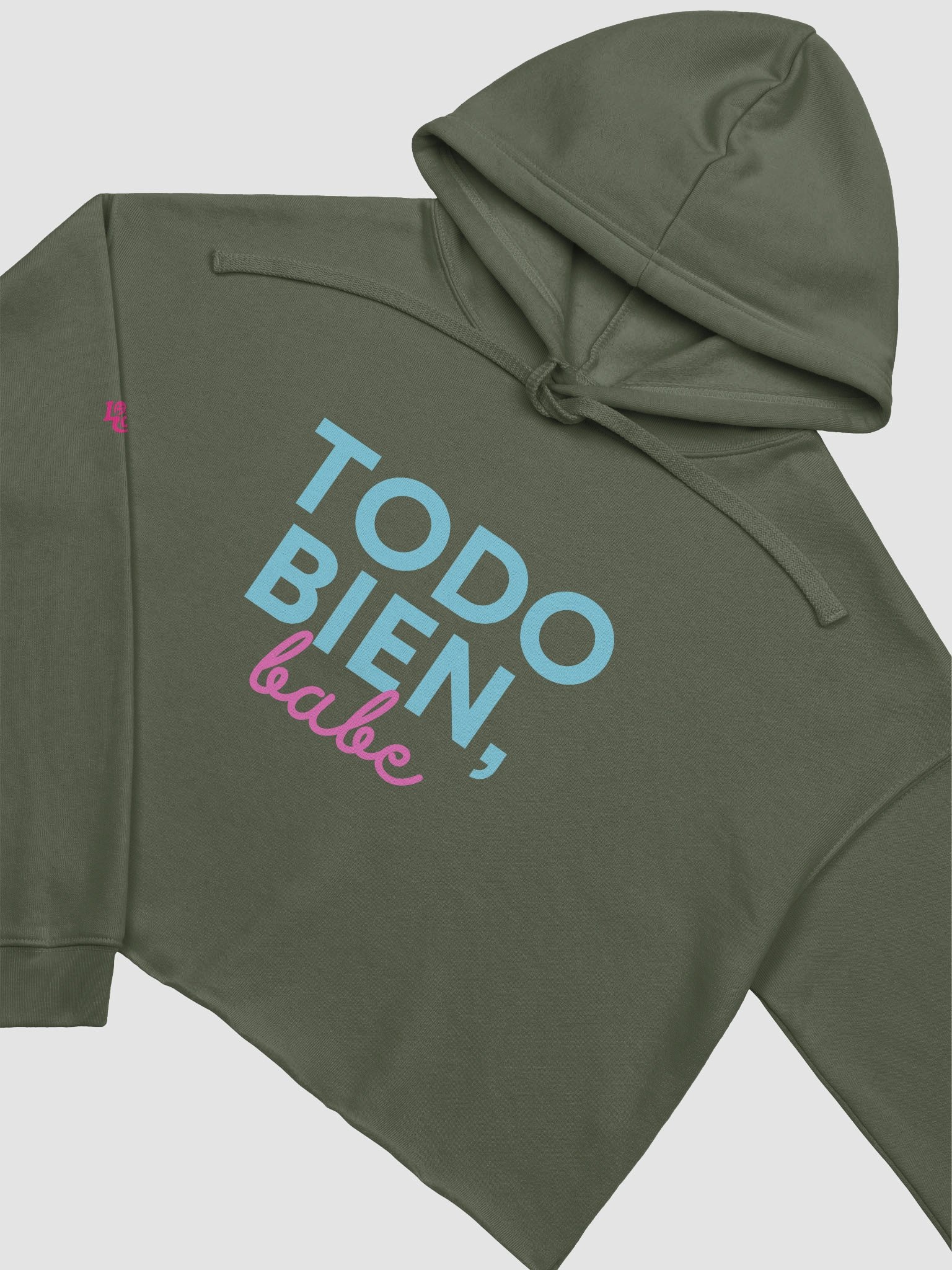 "Todo Bien, Babe" Crop Hoodie product image (5)