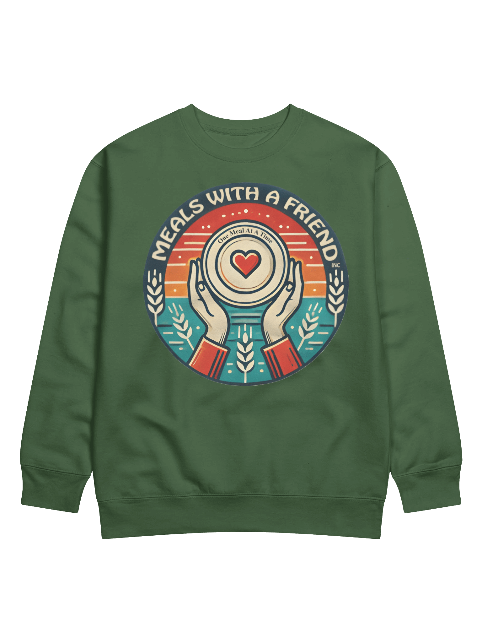 The One Meal at a Time sweatshirt product image (4)