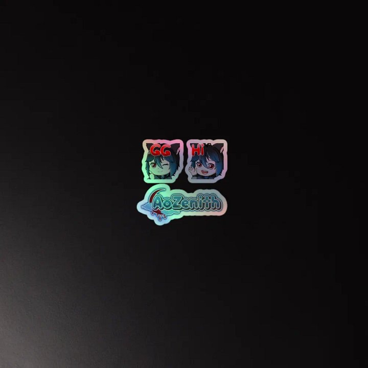 AoZenith Holographic Stickers (Set 1) product image (4)