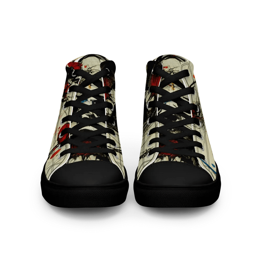 Women's scream of style, canvas High Tops product image (3)