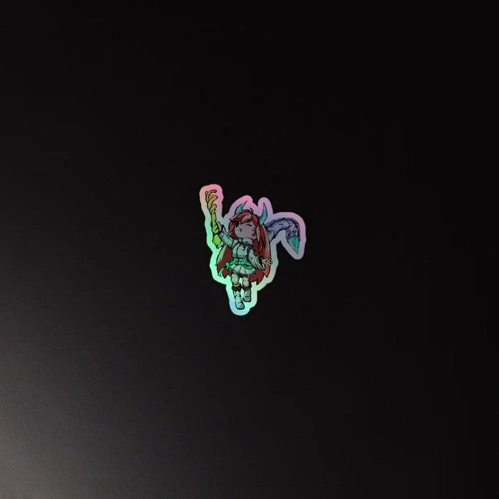 Echo of the Dragon - Holographic Sticker product image (4)
