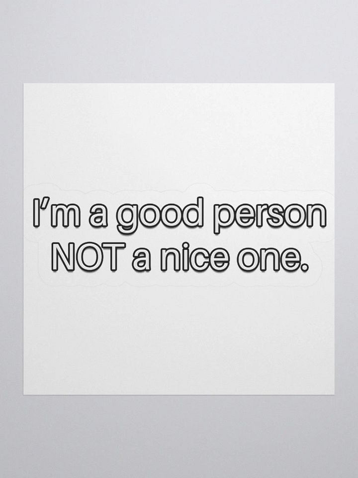 Good Person Sticker product image (2)