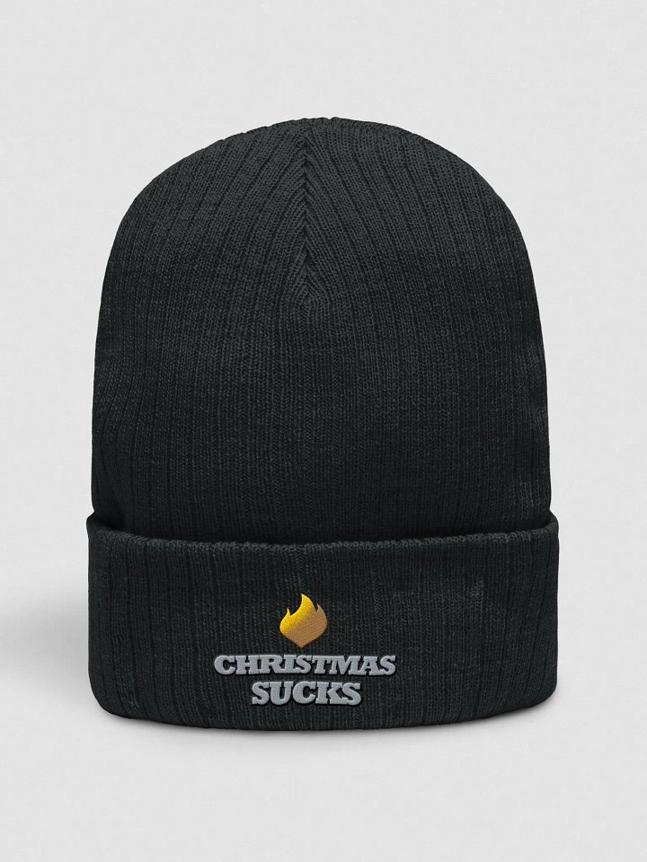 Christmas Sucks (Silver & Gold) - Blackfire Beanie product image (1)