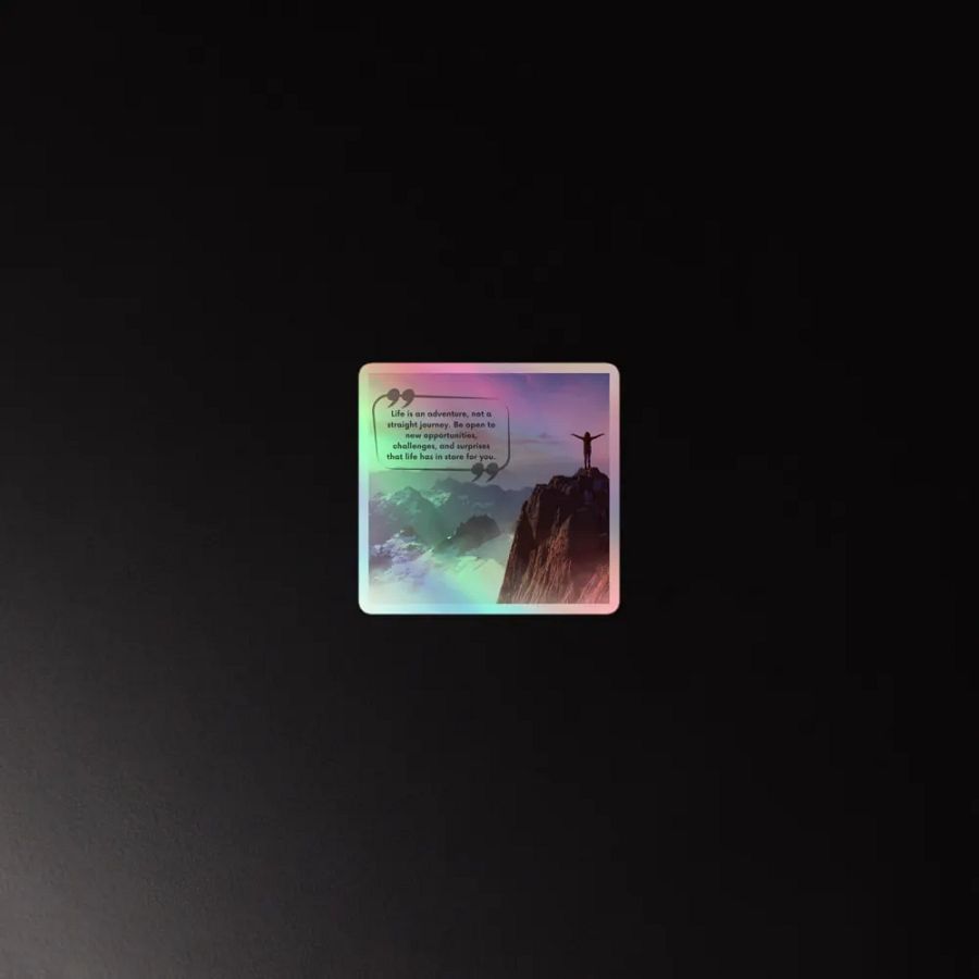 Life Adventure Holographic Sticker Set product image (4)