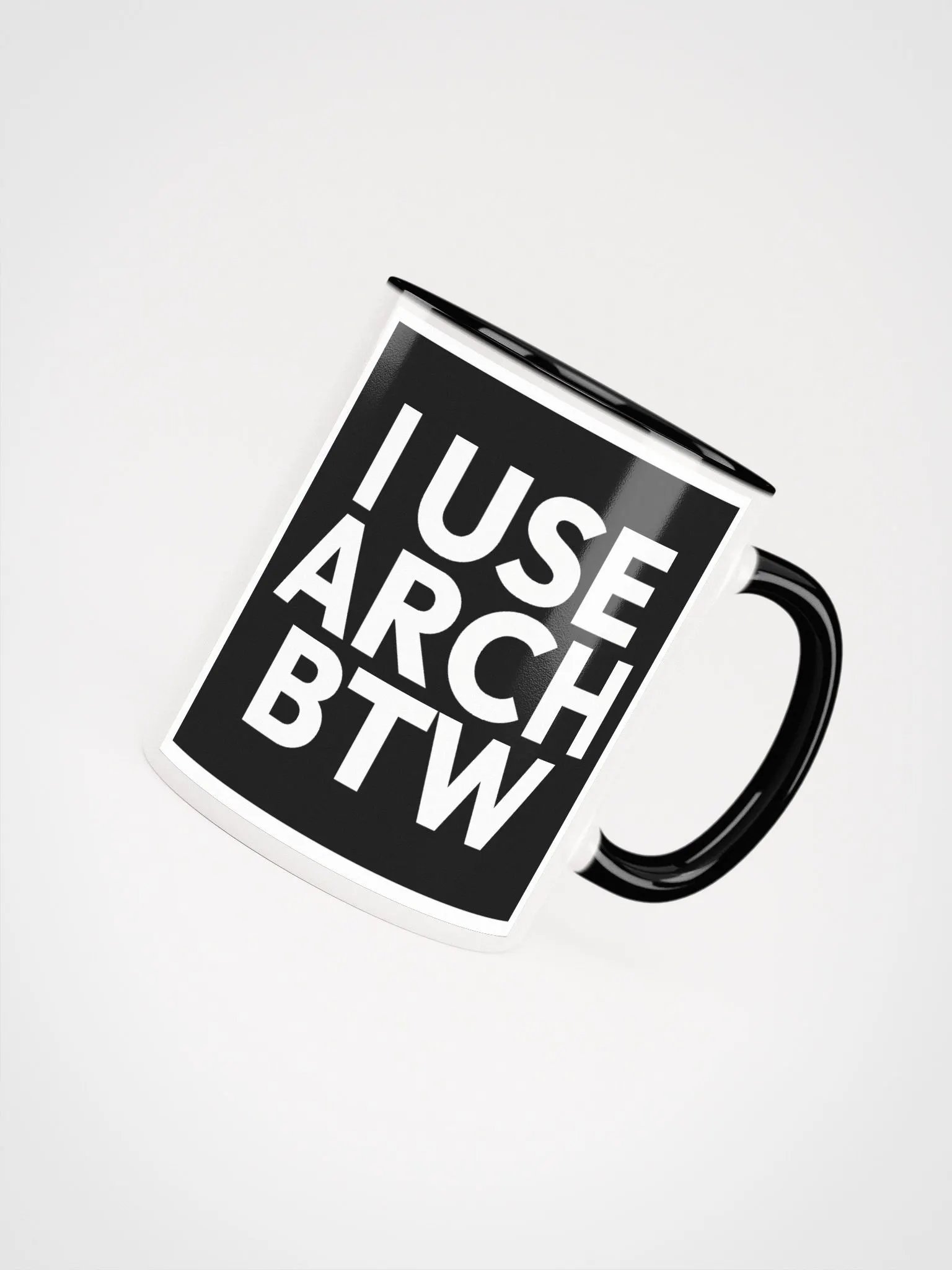 I USE ARCH BTW COFFEE MUG product image (4)