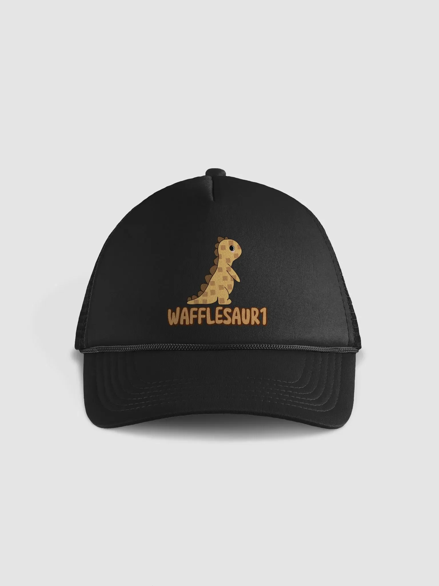 Wafflesaur1 Foam Trucker Hat product image (1)