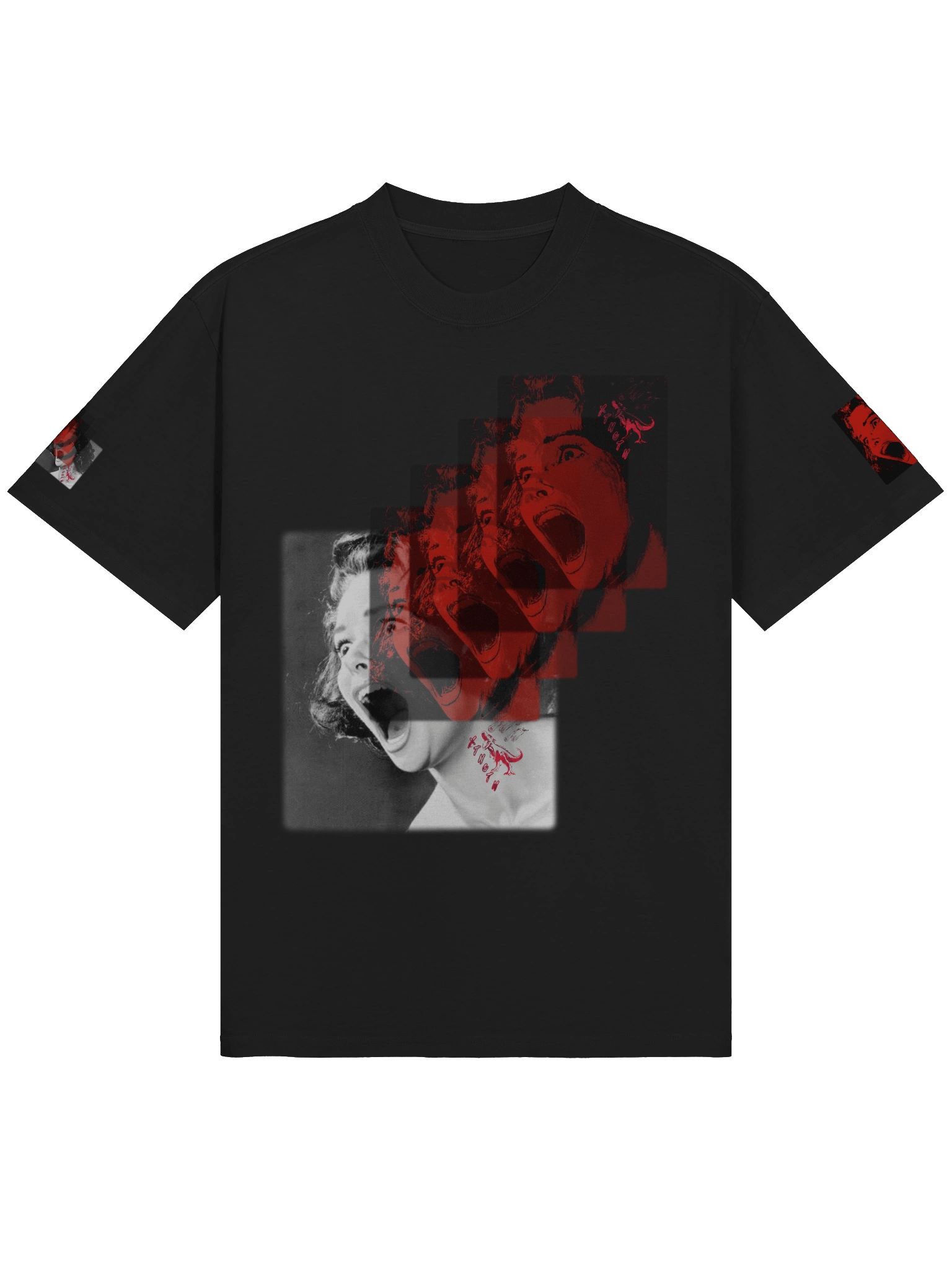 scream of fear tee shirt product image (3)
