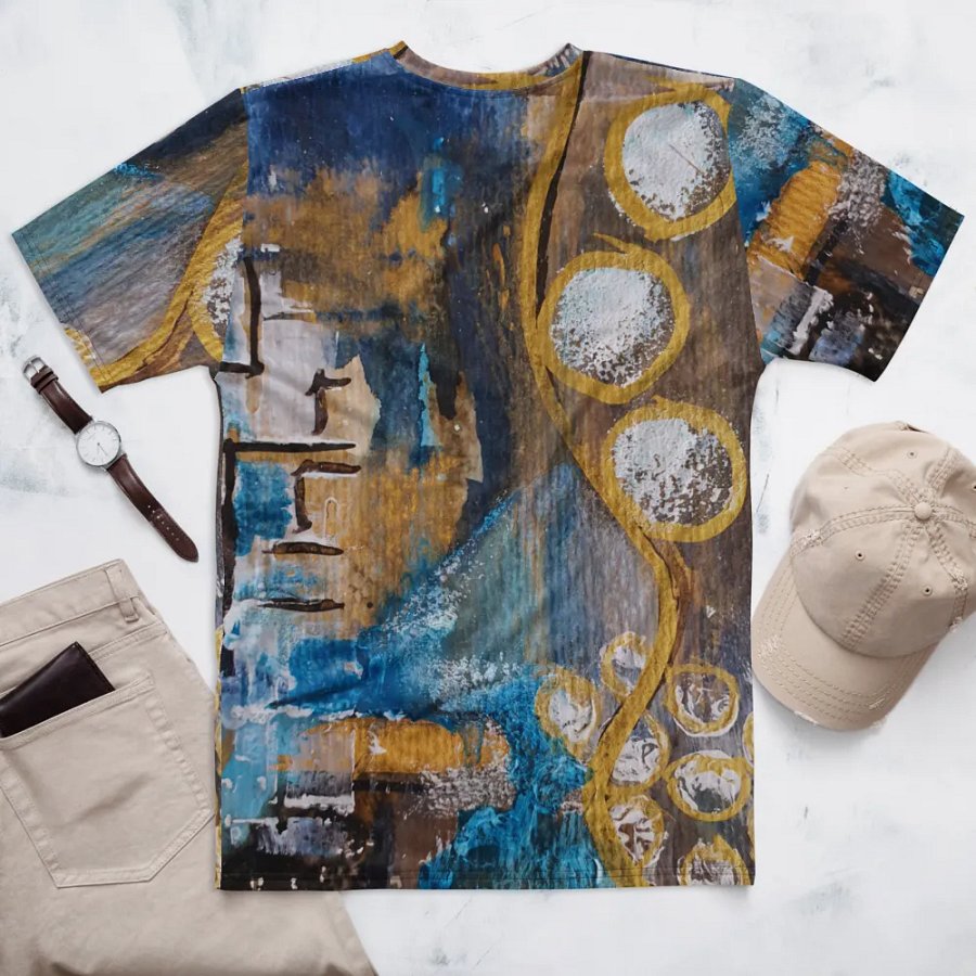 original watercolour painting printed on t shirt product image (6)