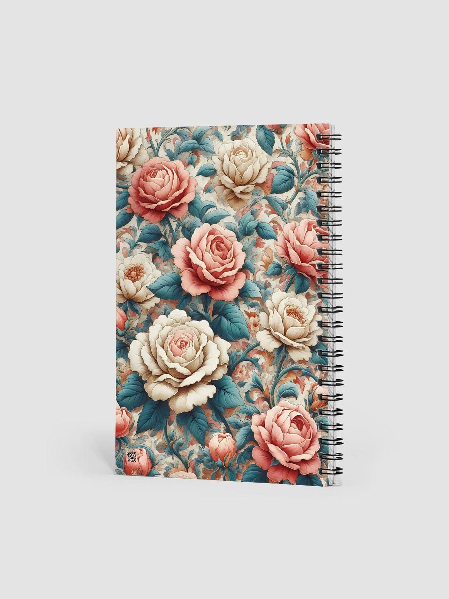 Royal Floral Spiral Notebook product image (2)