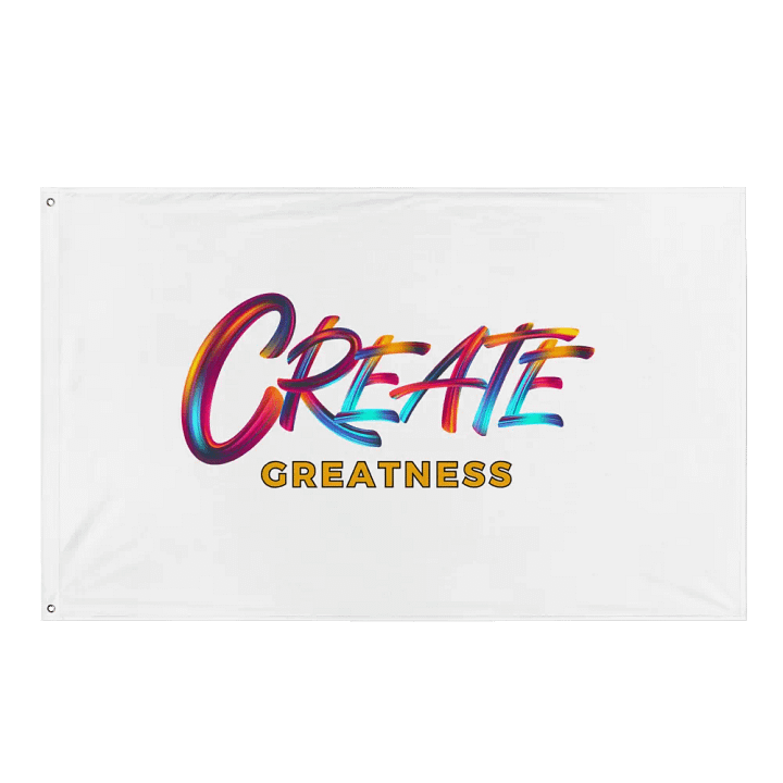Create Greatness Flag product image (1)