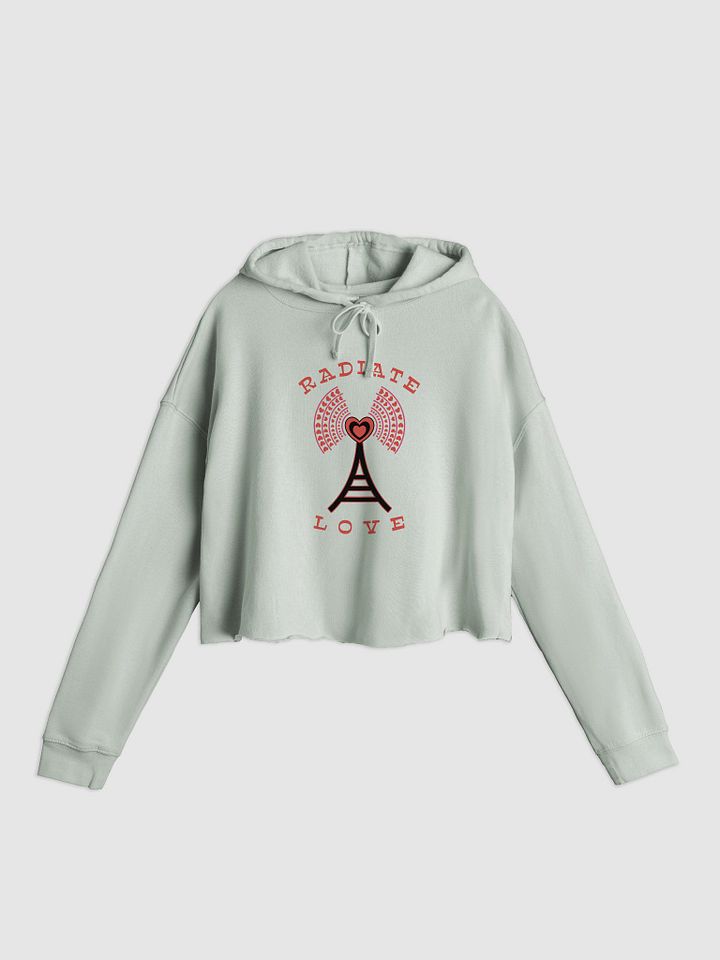 Radiate Love Crop Hoodie product image (1)