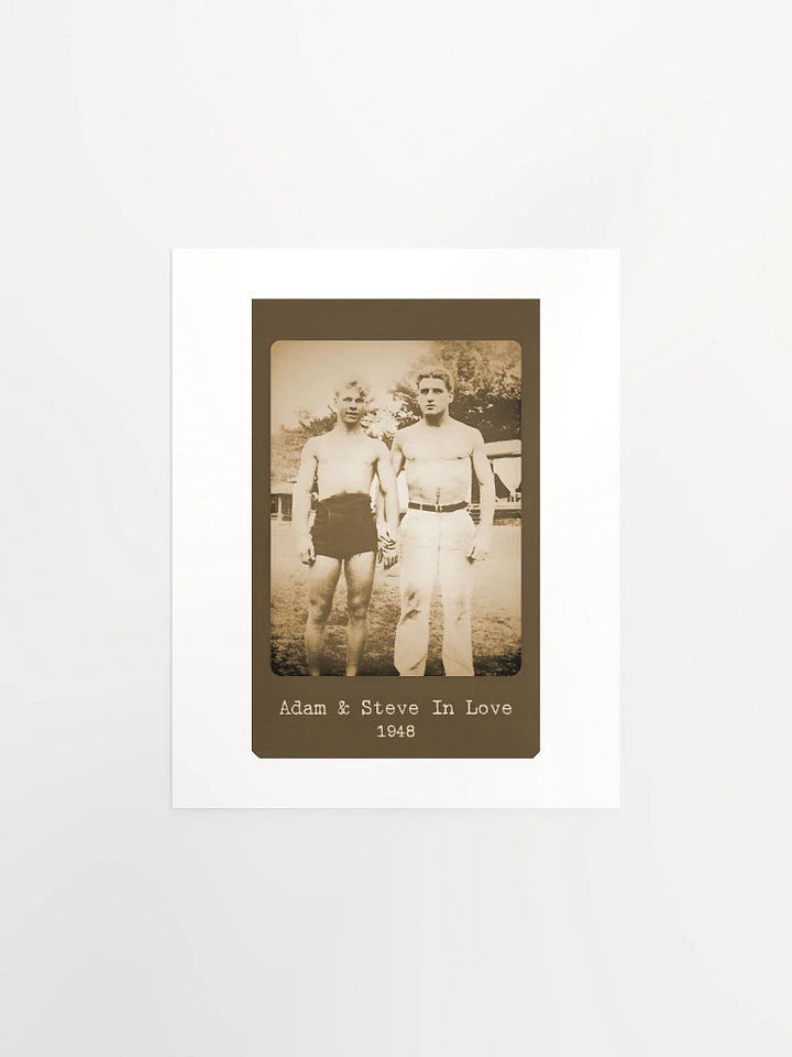 Adam And Steve In Love 1948 - Print product image (1)