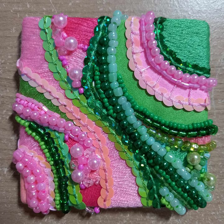 Watermelon Vibes Embroidery Square product image (2)