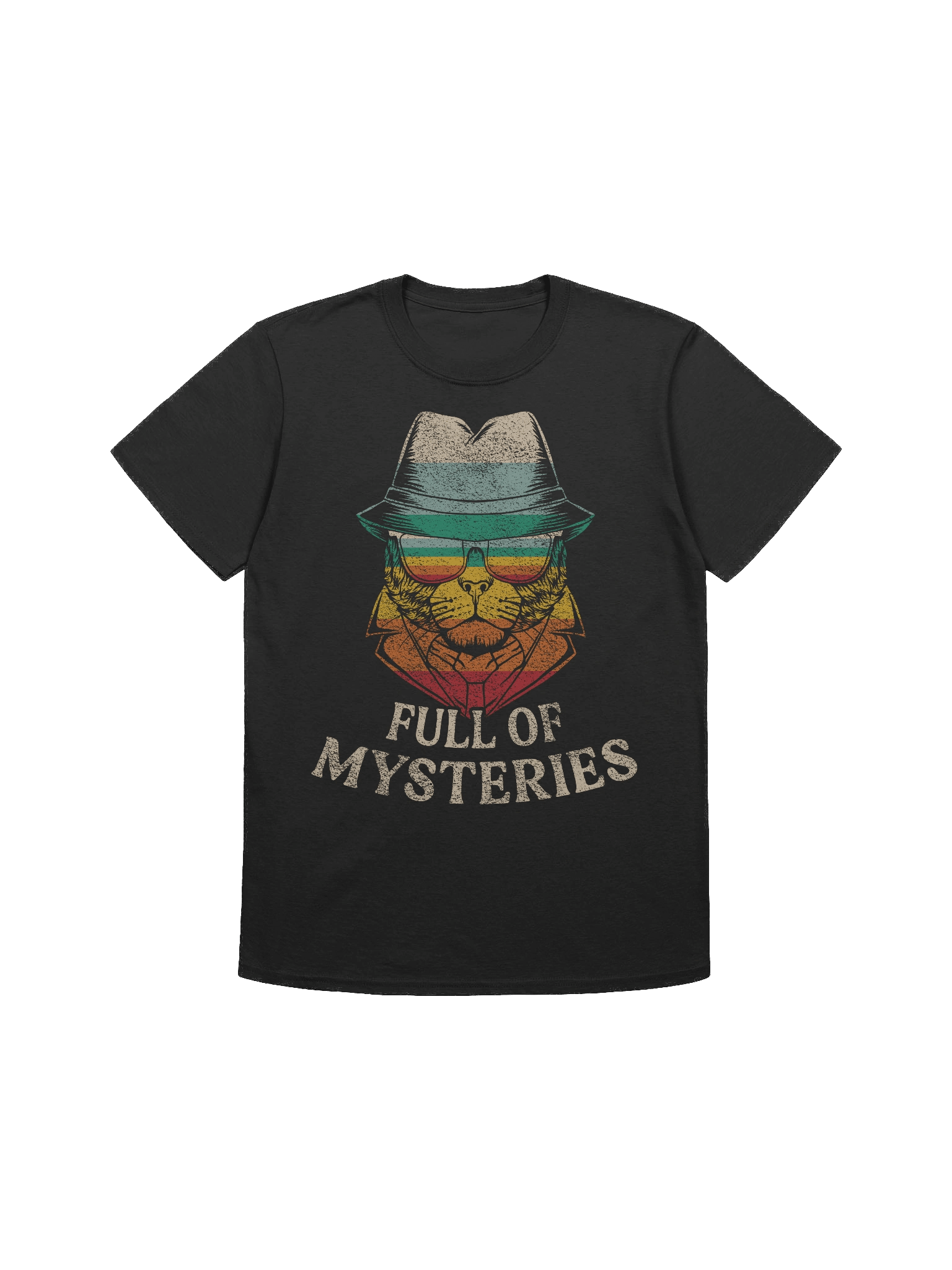Full Of Mysteries Cat T-Shirt product image (1)