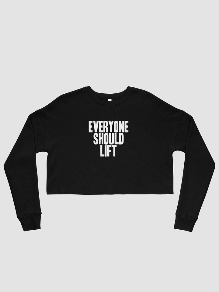 [everyone] Women's Cropped Sweatshirt - Bella + Canvas 7503 product image (1)