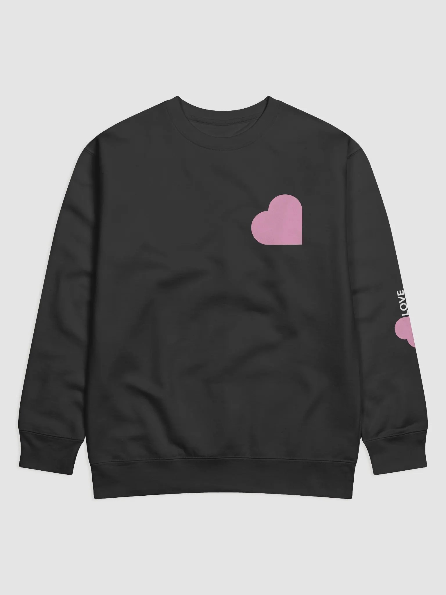 LYN Sweatshirt - Pink & White product image (1)