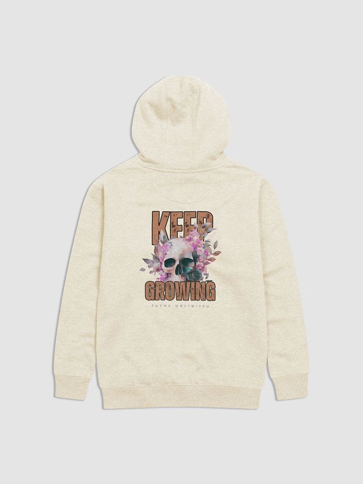 Blooming Skull Unisex Hoodie product image (7)