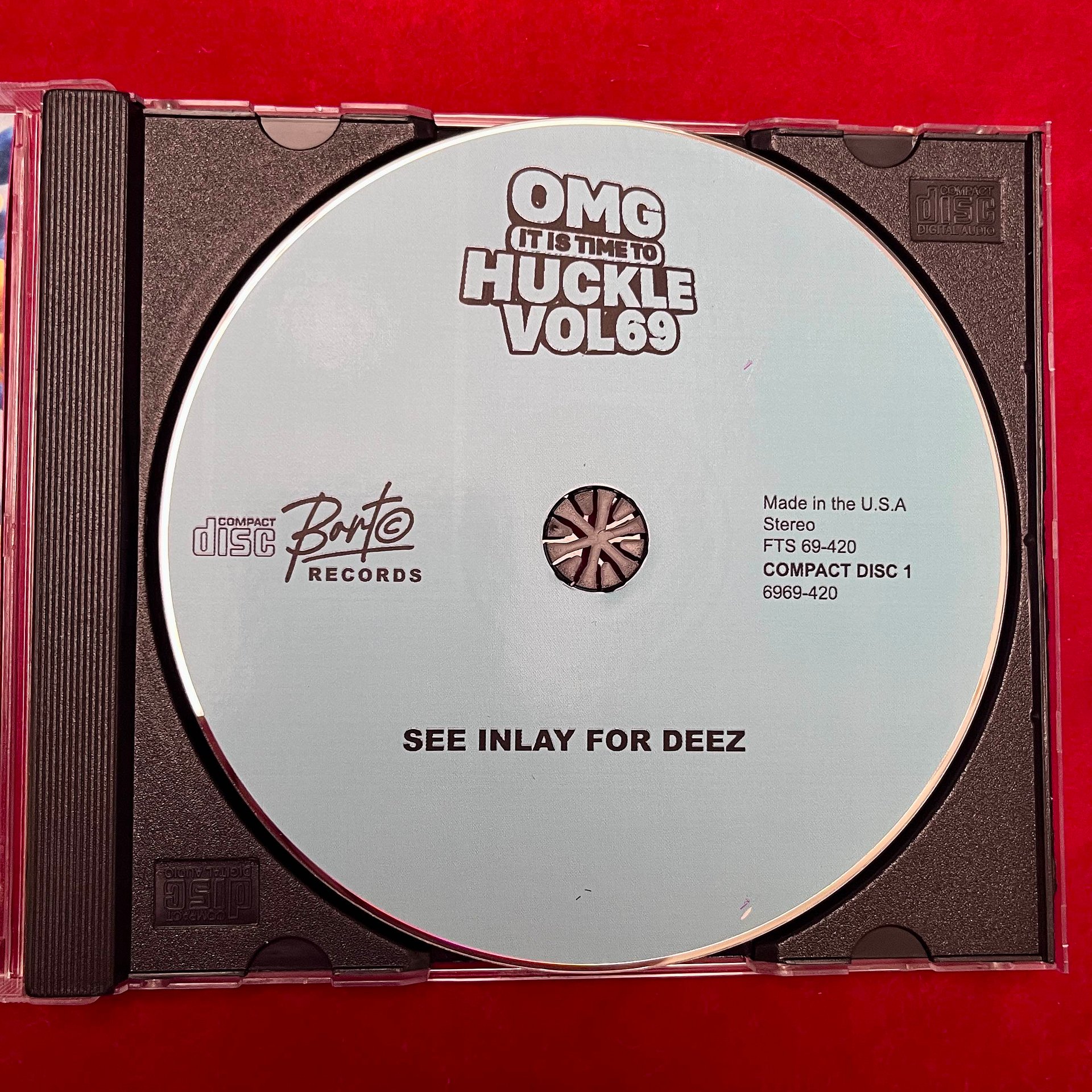 *Limited Edition* OMG It's Time To Huckle Vol. 69 CD product image (4)