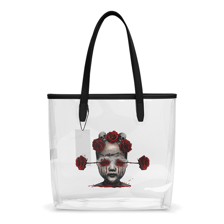 Evil Doll Clear Tote Bag product image (2)