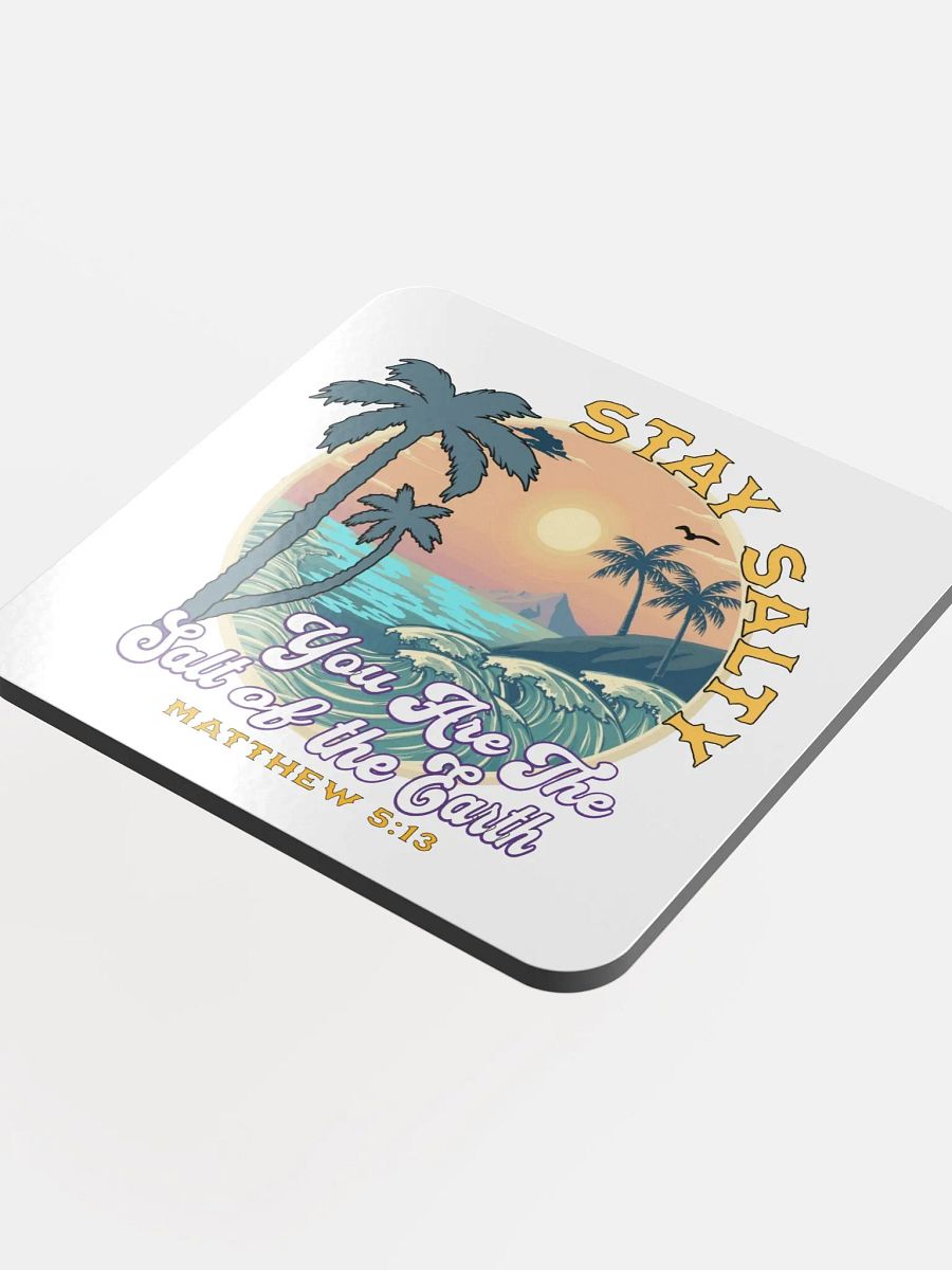 Stay Salty You Are The Salt Of The Earth Serenity Coaster Set product image (4)