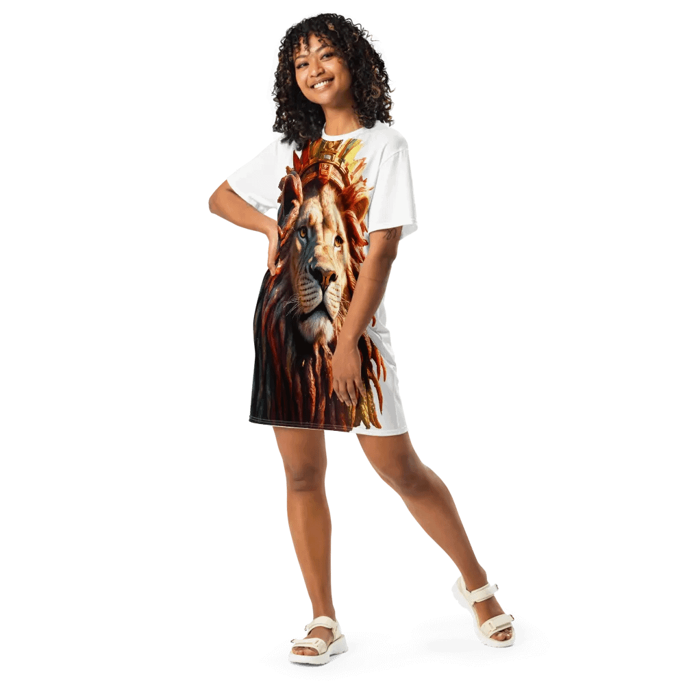 Regal Lion Crown All-Over Dress product image (9)