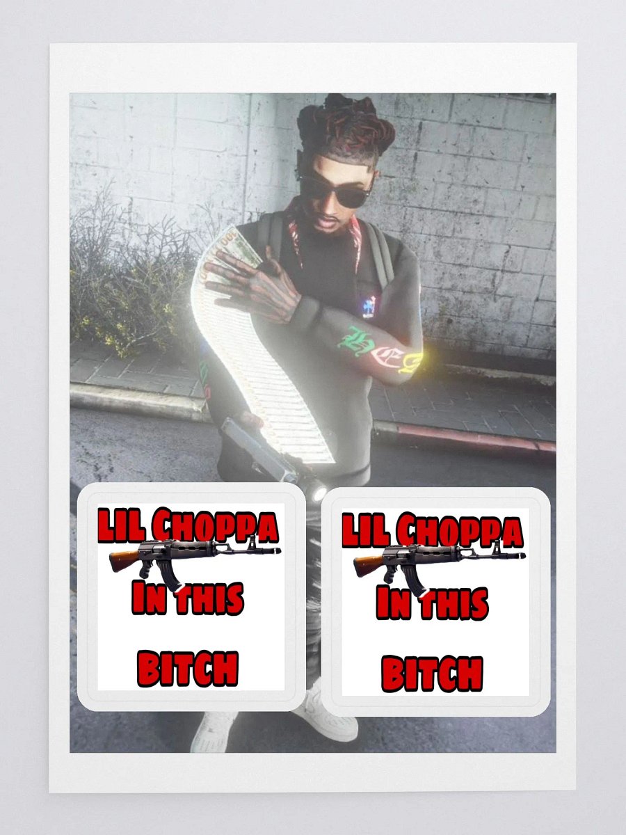 LIL CHOPPA STICKERS product image (3)