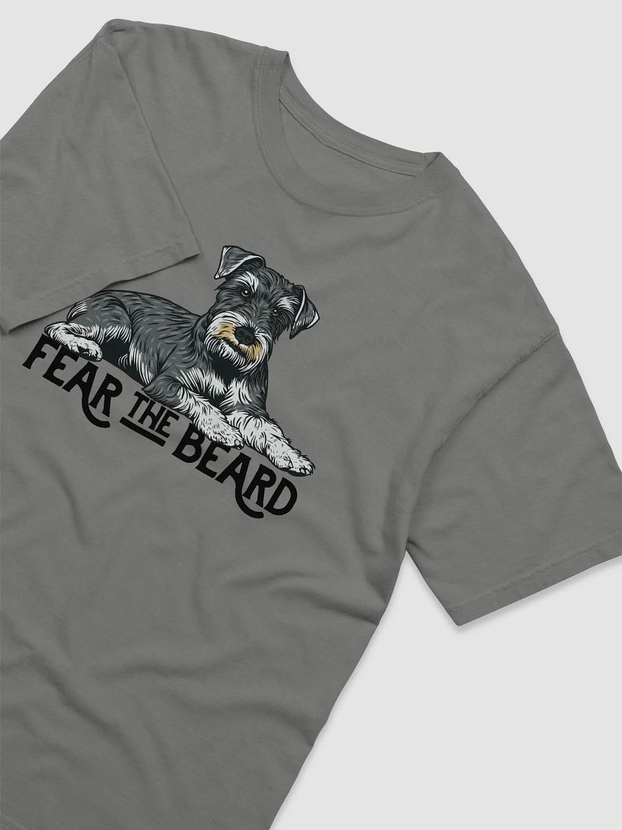 Fear the Beard T-Shirt of a Schnauzer | Funny T-Shirt for Bearded Dog Paw-rents product image (25)