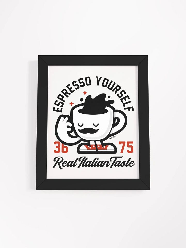 Mr Espresso Framed Poster product image (2)