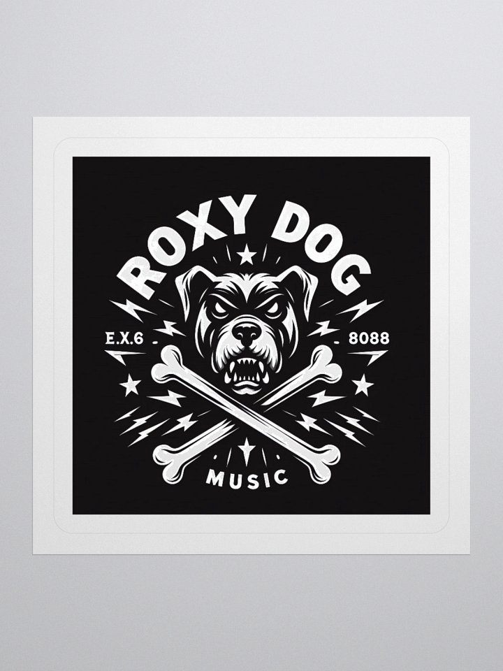 Roxy Dog Music Sticker product image (3)