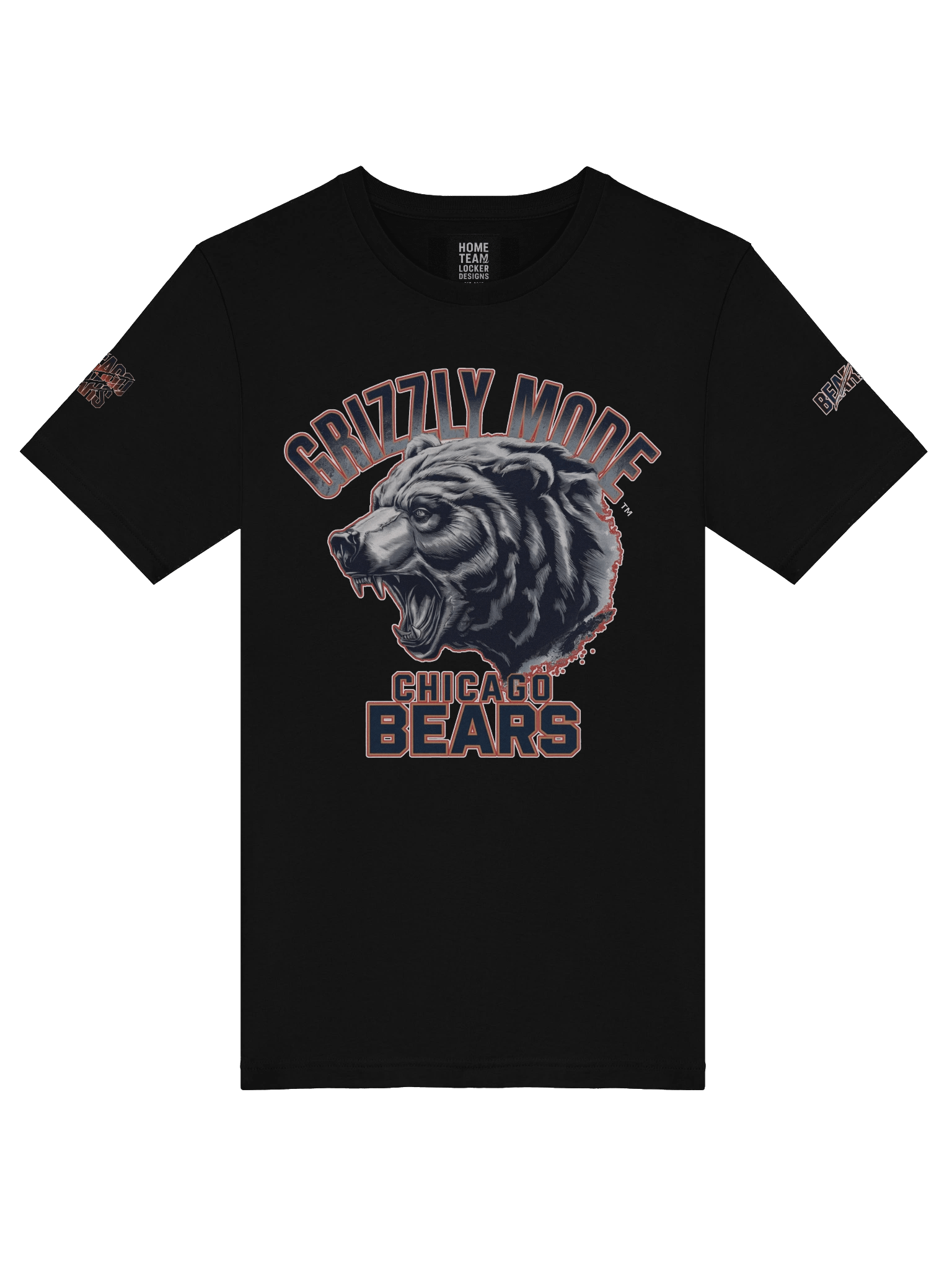Grizzly Mode T-Shirt | Chicago Bears | NFL Home Locker product image (38)