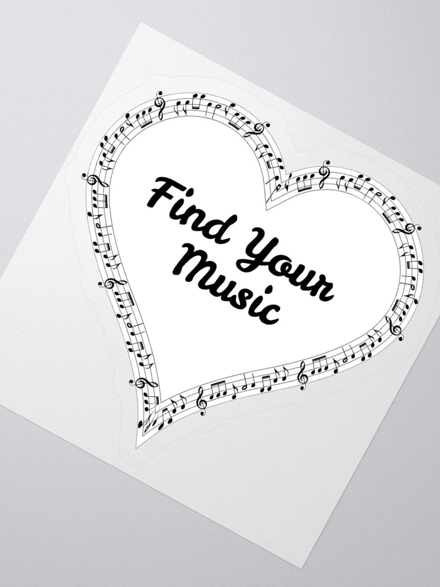 Find Your Music Sticker product image (2)